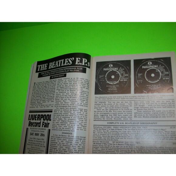 Record Collector Magazine May 1983 The Rolling Stones The Beatles Spandau Ballet - Picture 7 of 9